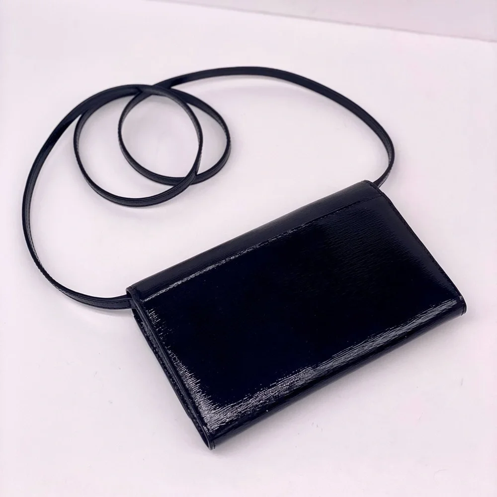 Kate Spade Sleek Black Crossbody Bag